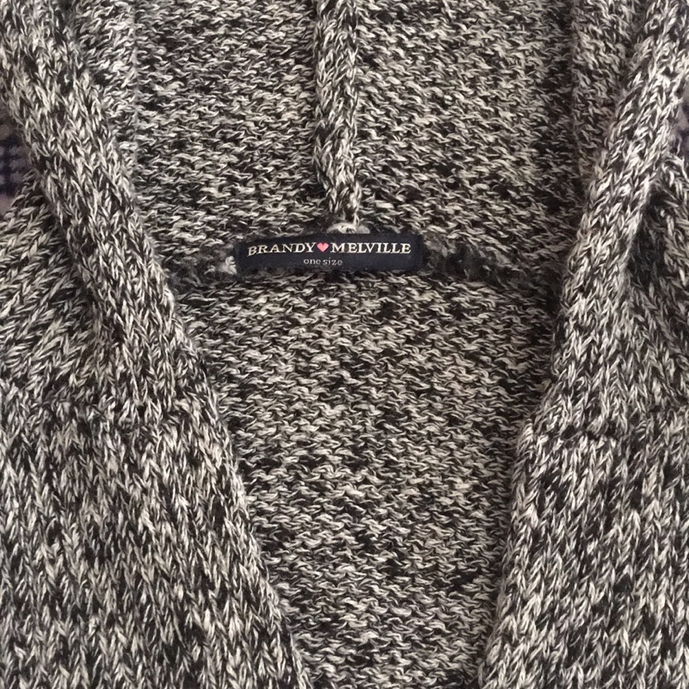 Brandy Melville knit hoodie